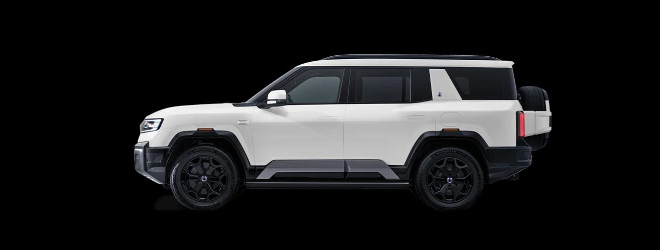 Denza B8 in Alpine White